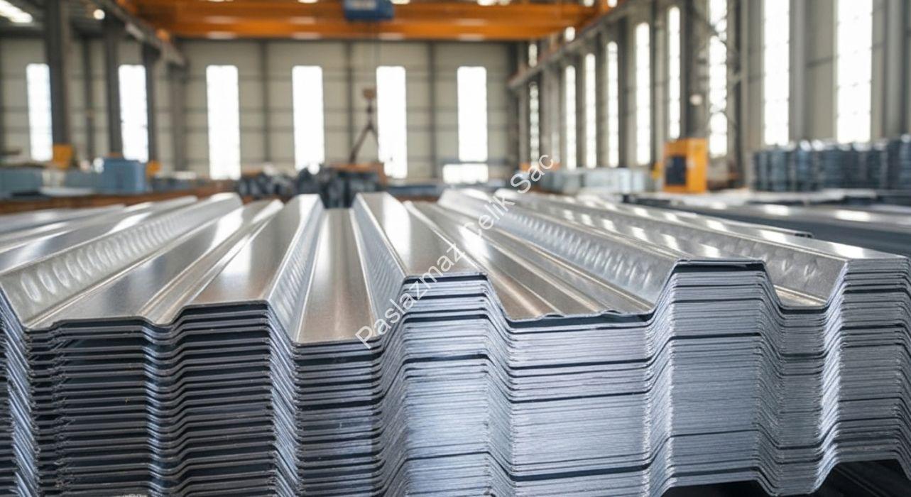 Beton altı trapez sac seçimi ve kalite kontrolü