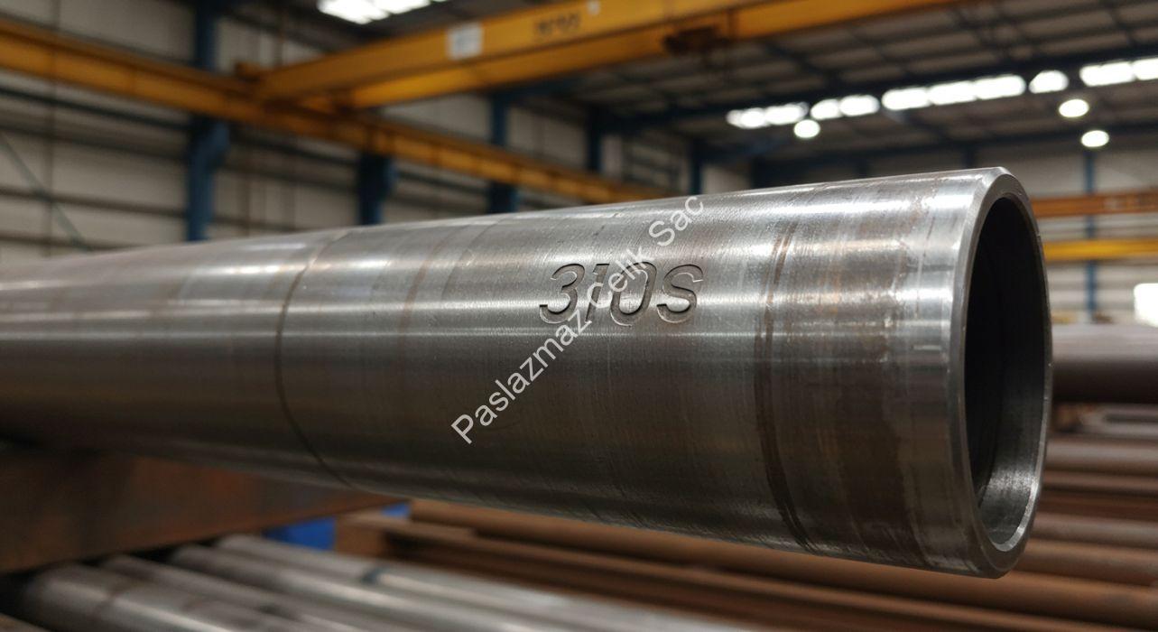 310s dikişsiz paslanmaz borunun kesit görünümü ve yapısı
